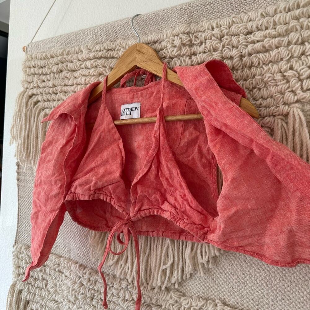 Matthew Bruch Vest with Triangle Top